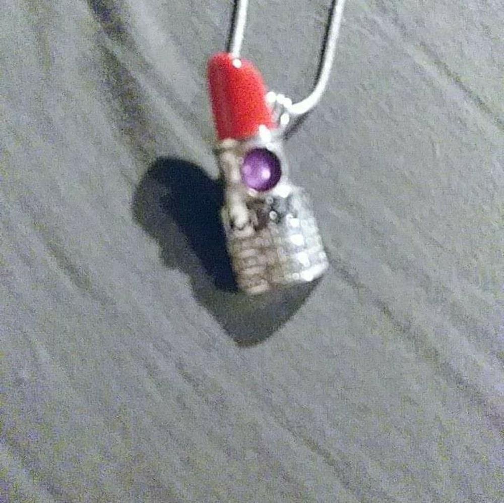 Pink mermaid glass. Catched all the light!